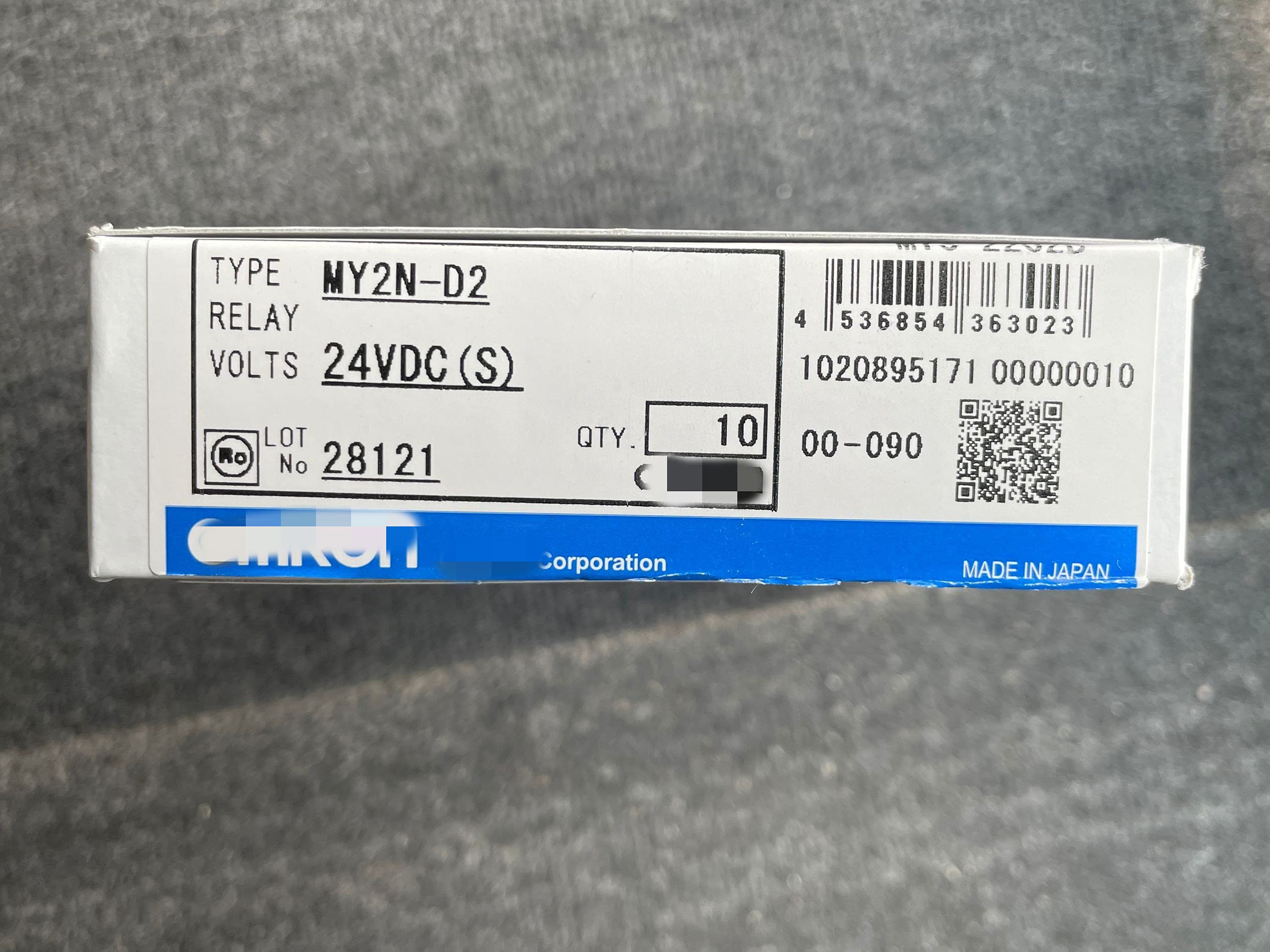 MY2N-D2 DC24V 1箱(10個) Amazon.co.jp: （修理交換用 ） 適用する 10個セット OMRON/オムロン